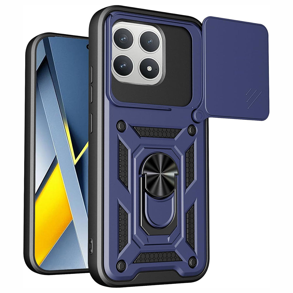 Puzdro pre Xiaomi Poco F8 Pro, Techsuit, CamShield, Modrá