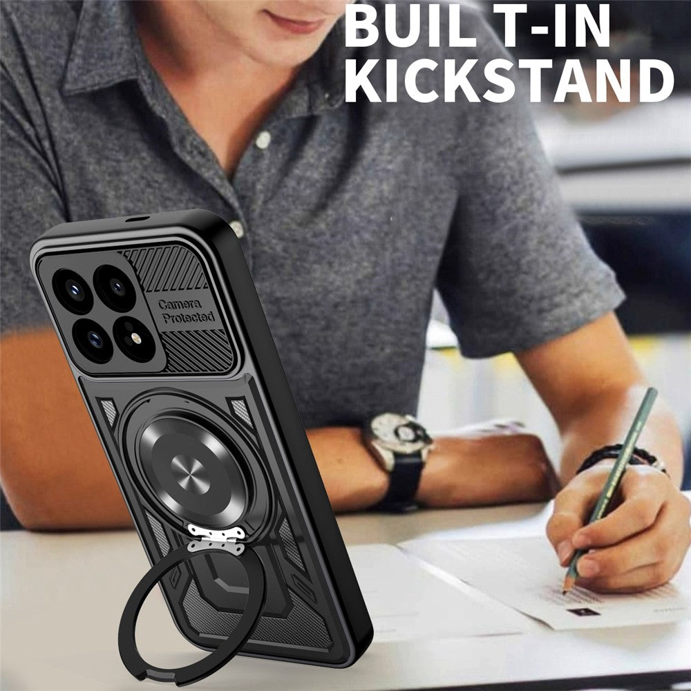 Puzdro pre Xiaomi Poco F8 Pro, Techsuit, RuggedCam, Čierne