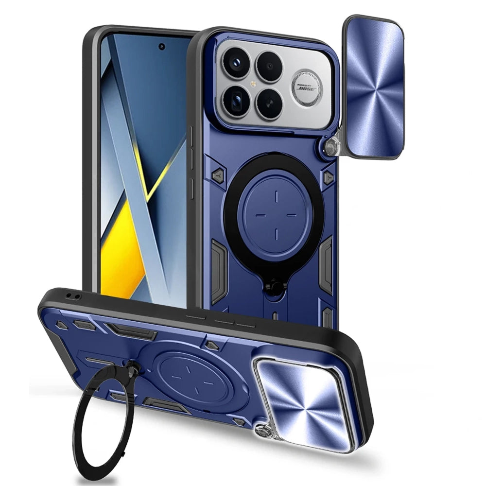 Puzdro pre Xiaomi Poco F8 Ultra, Techsuit, CamGuard Pro, Modrá