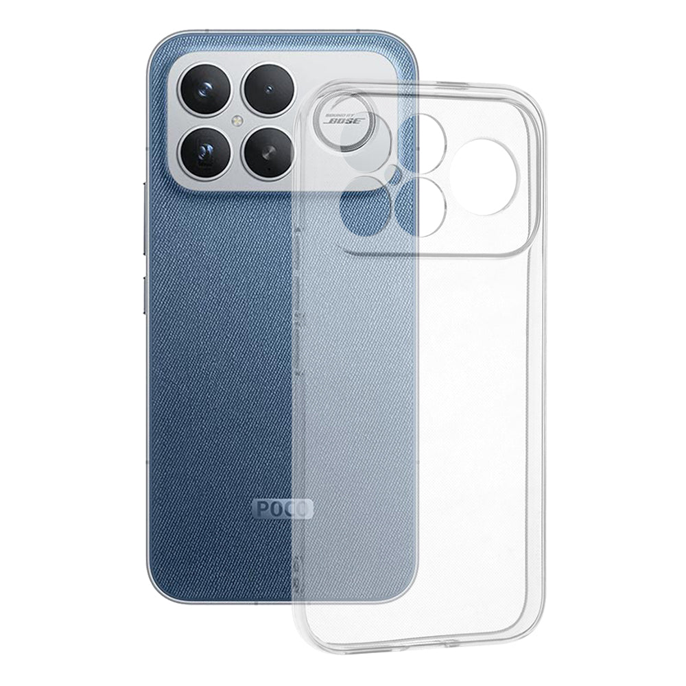Puzdro pre Xiaomi Poco F8 Ultra, Techsuit, Clear, Transparent