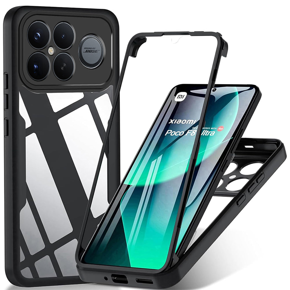 Puzdro pre Xiaomi Poco F8 Ultra, Techsuit, ColorVerse 360, Čierne