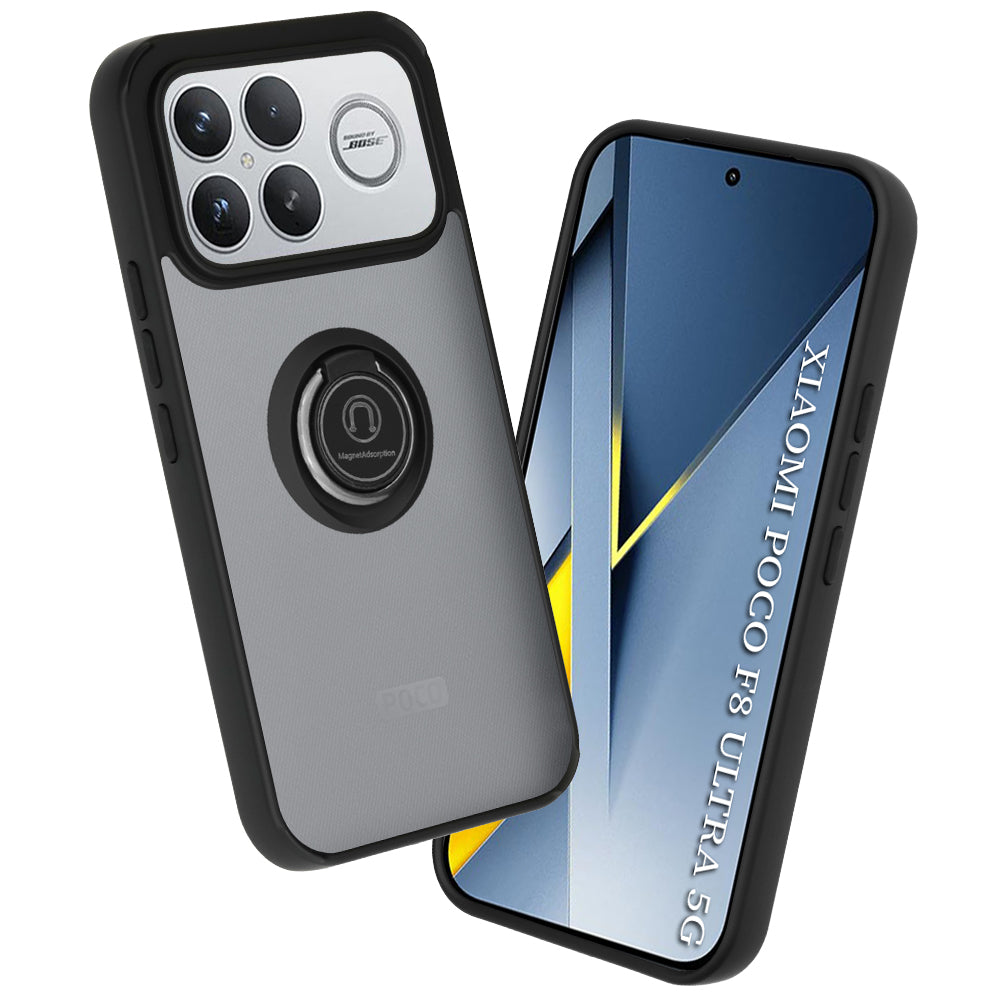 Puzdro pre Xiaomi Poco F8 Ultra, Techsuit, Glinth, Čierne
