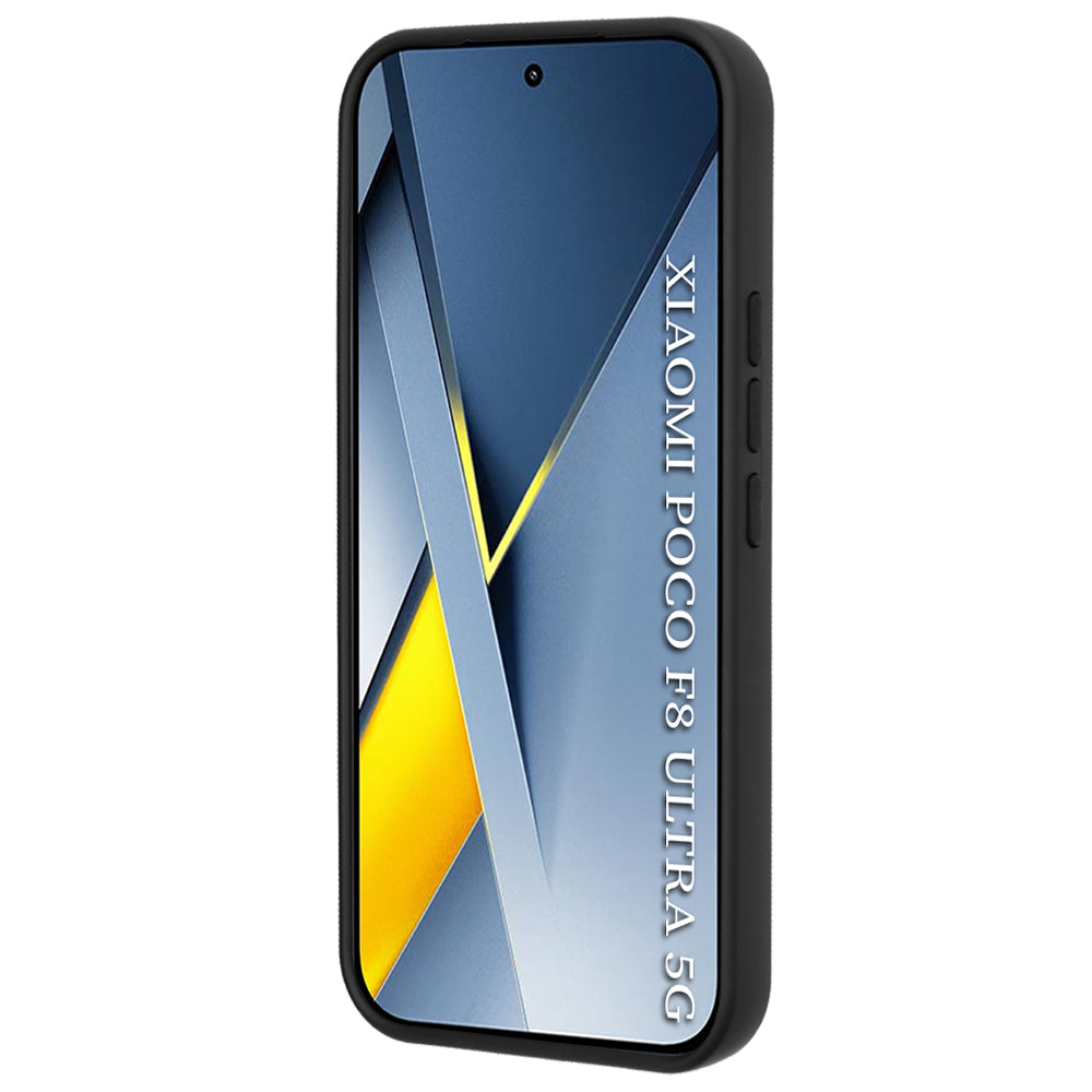 Puzdro pre Xiaomi Poco F8 Ultra, Techsuit, Glinth, Čierne