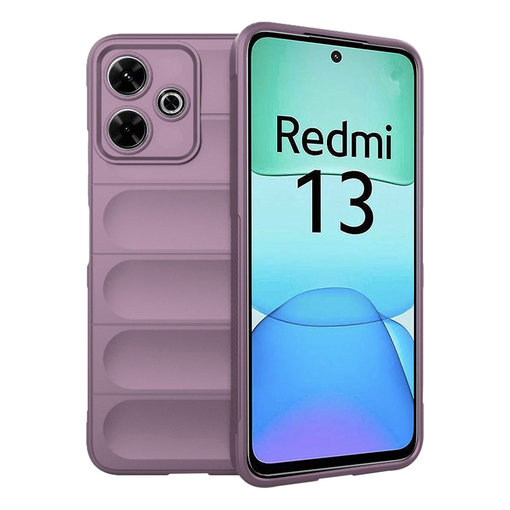 Puzdro pre Xiaomi Poco M6 4G / Redmi 13, Techsuit, Magic Shield, Fialové