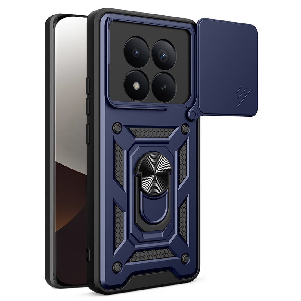 Puzdro pre Xiaomi Poco M8 Pro / Redmi Note 15 Pro+ 5G, Techsuit, CamShield, Modrá