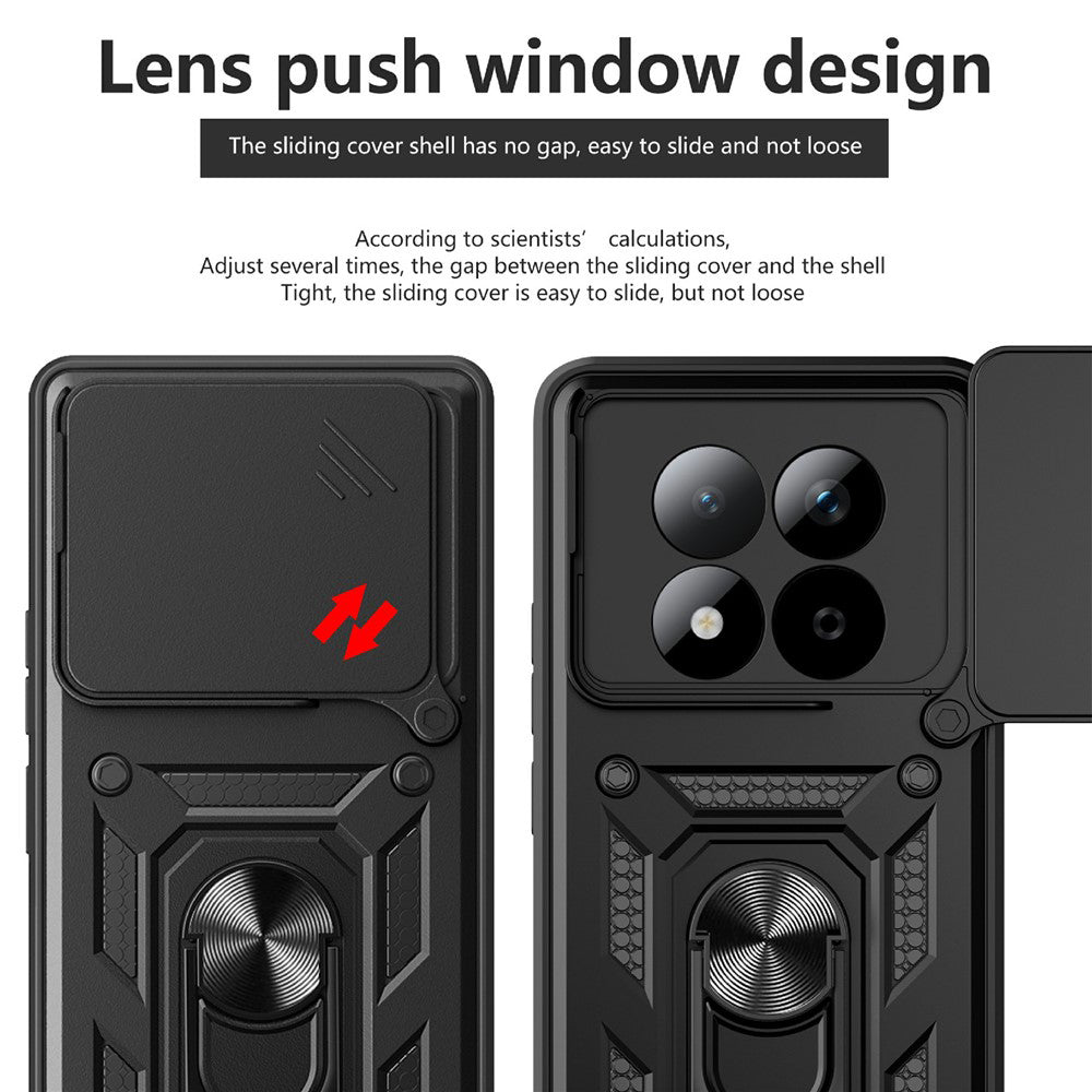 Puzdro pre Xiaomi Poco M8 Pro / Redmi Note 15 Pro+ 5G, Techsuit, CamShield, Modrá