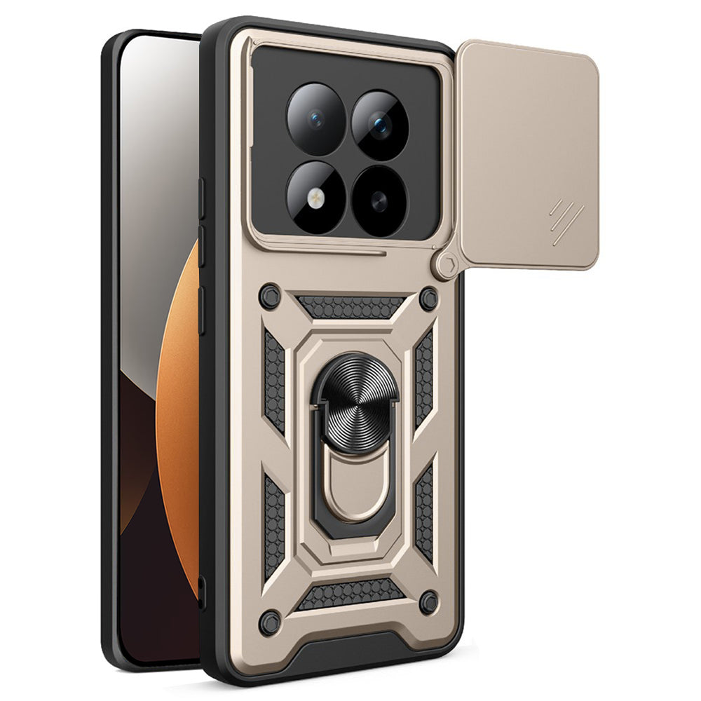Puzdro pre Xiaomi Poco M8 Pro / Redmi Note 15 Pro+ 5G, Techsuit, CamShield, Zlaté