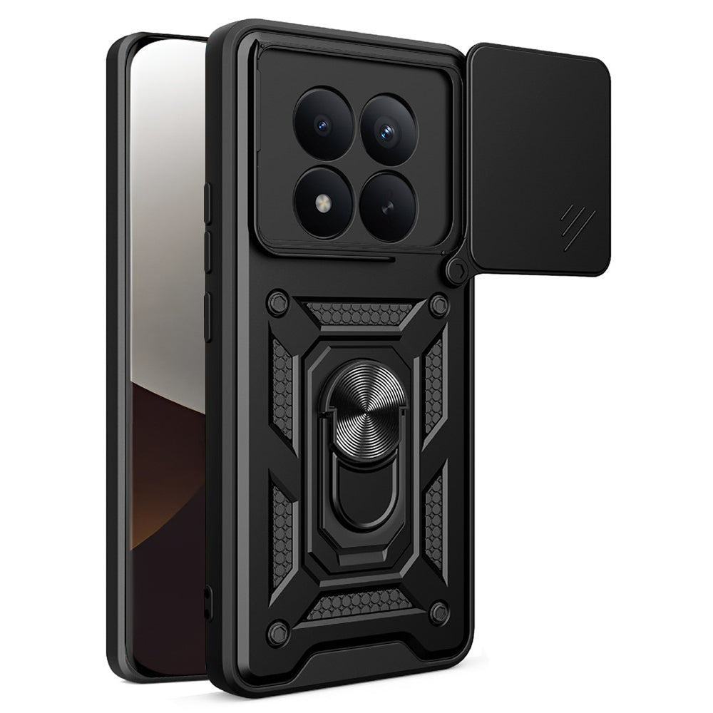 Puzdro pre Xiaomi Poco M8 Pro / Redmi Note 15 Pro+ 5G, Techsuit, CamShield, Čierne