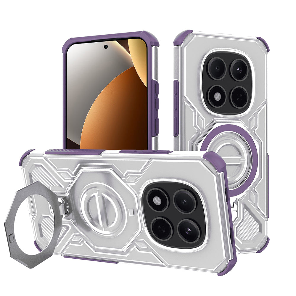 Puzdro pre Xiaomi Poco M8 Pro / Redmi Note 15 Pro+ 5G, Techsuit, Carbon Shield Pro, Mov