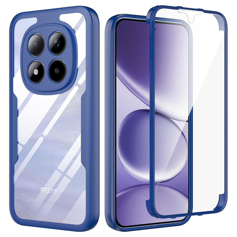 Puzdro pre Xiaomi Poco M8 Pro / Redmi Note 15 Pro+ 5G, Techsuit, ColorVerse 360, Modrá