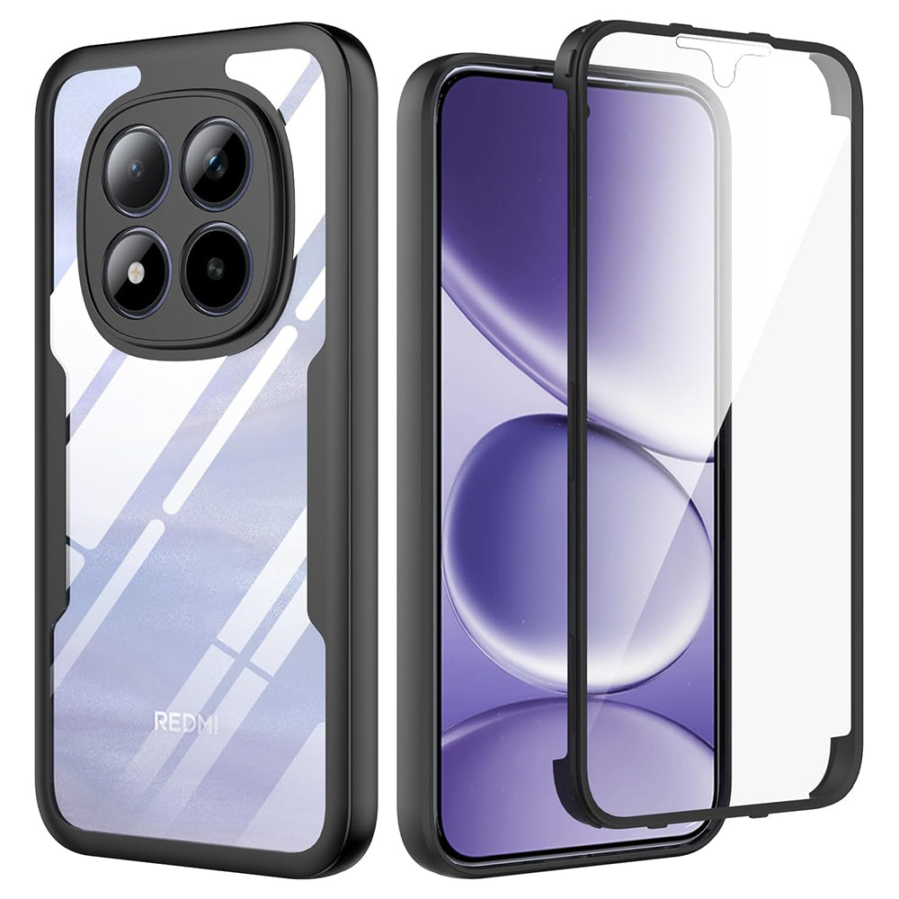 Puzdro pre Xiaomi Poco M8 Pro / Redmi Note 15 Pro+ 5G, Techsuit, ColorVerse 360, Čierne