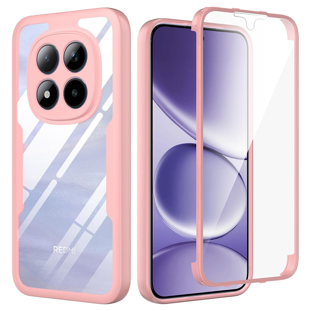 Puzdro pre Xiaomi Poco M8 Pro / Redmi Note 15 Pro+ 5G, Techsuit, ColorVerse 360, Ružová