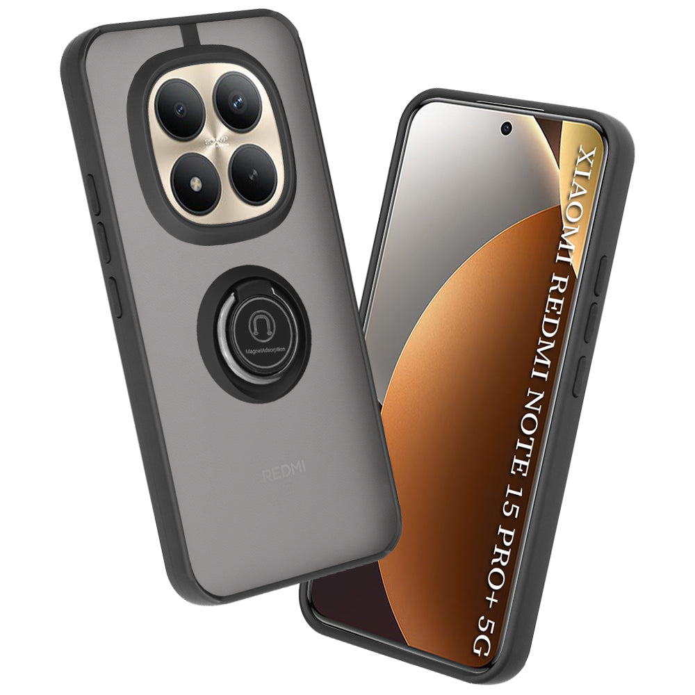 Puzdro pre Xiaomi Poco M8 Pro / Redmi Note 15 Pro+ 5G, Techsuit, Glinth, Čierne