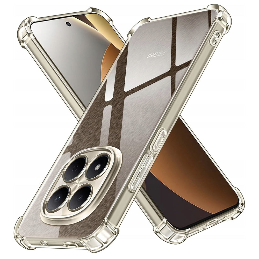 Puzdro pre Xiaomi Poco M8 Pro / Redmi Note 15 Pro+ 5G, Techsuit, Shockproof Clear, Transparentné