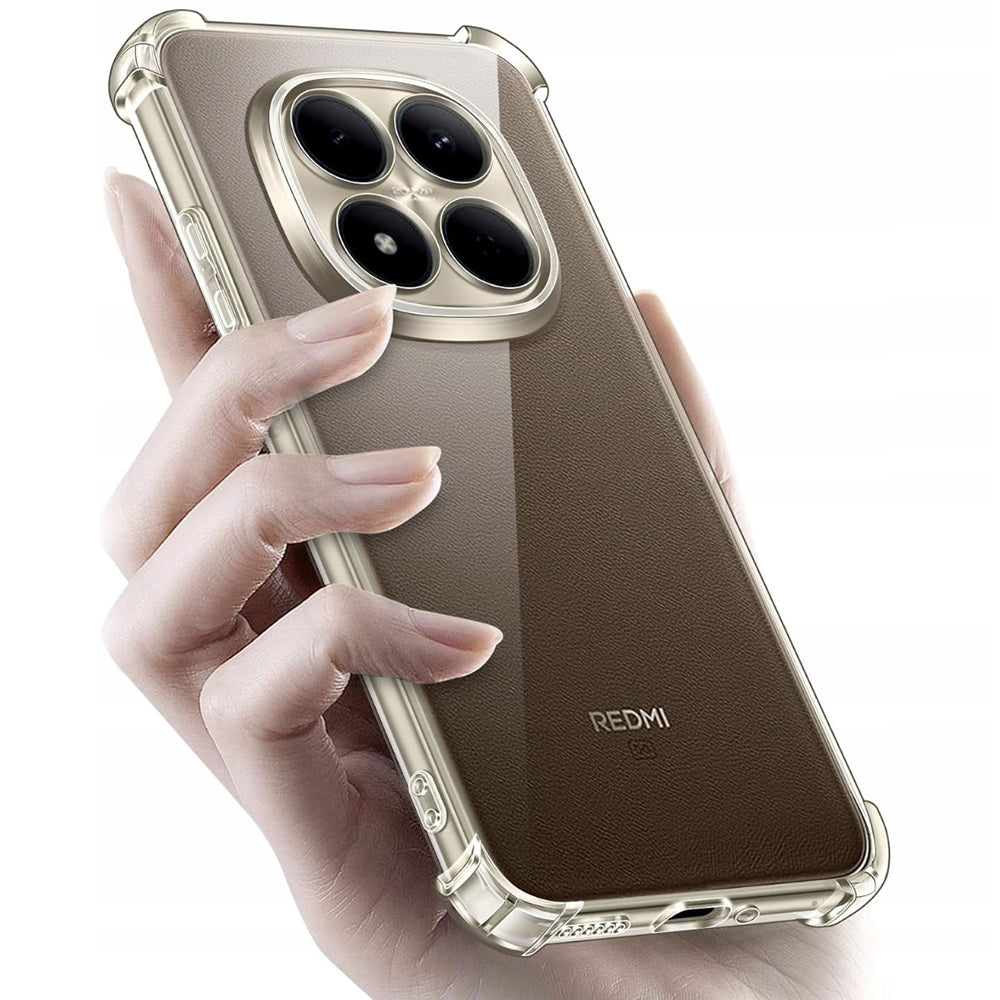 Puzdro pre Xiaomi Poco M8 Pro / Redmi Note 15 Pro+ 5G, Techsuit, Shockproof Clear, Transparentné