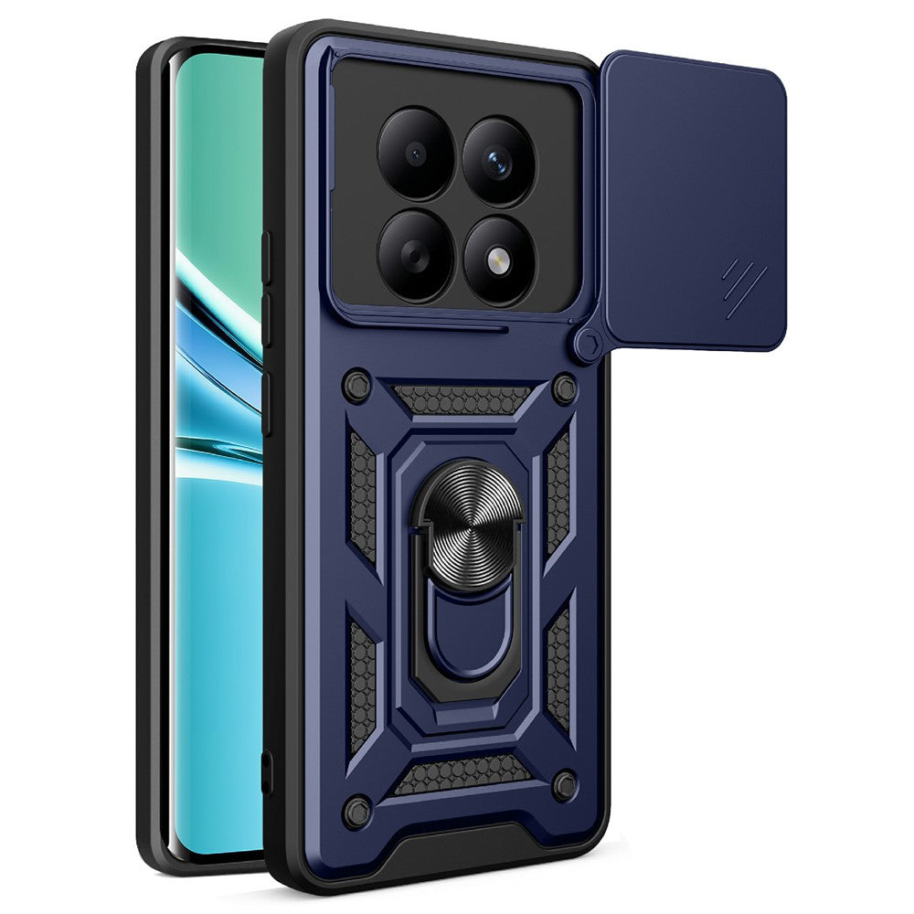 Puzdro pre Xiaomi Poco M8 / Redmi Note 15 5G / Note 15 4G, Techsuit, CamShield, Modrá