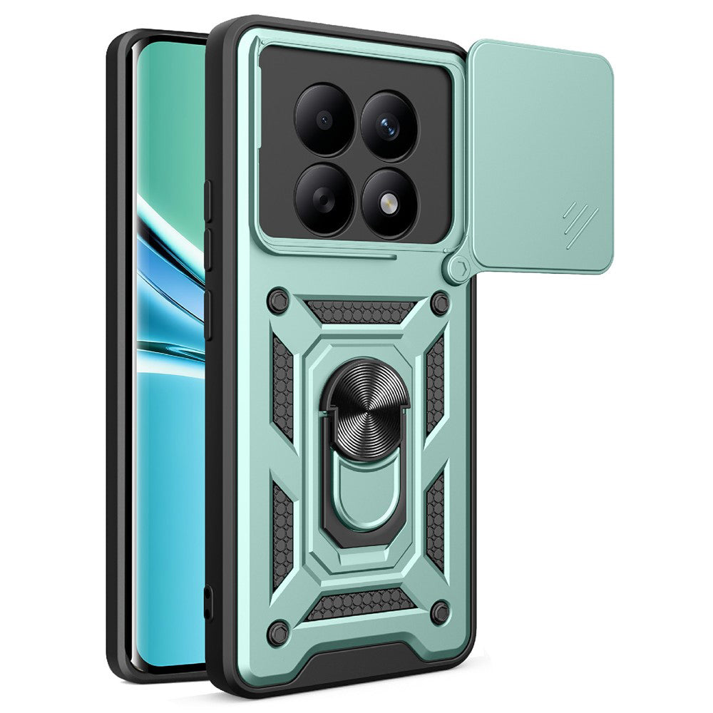 Puzdro pre Xiaomi Poco M8 / Redmi Note 15 5G / Note 15 4G, Techsuit, CamShield, Zelené