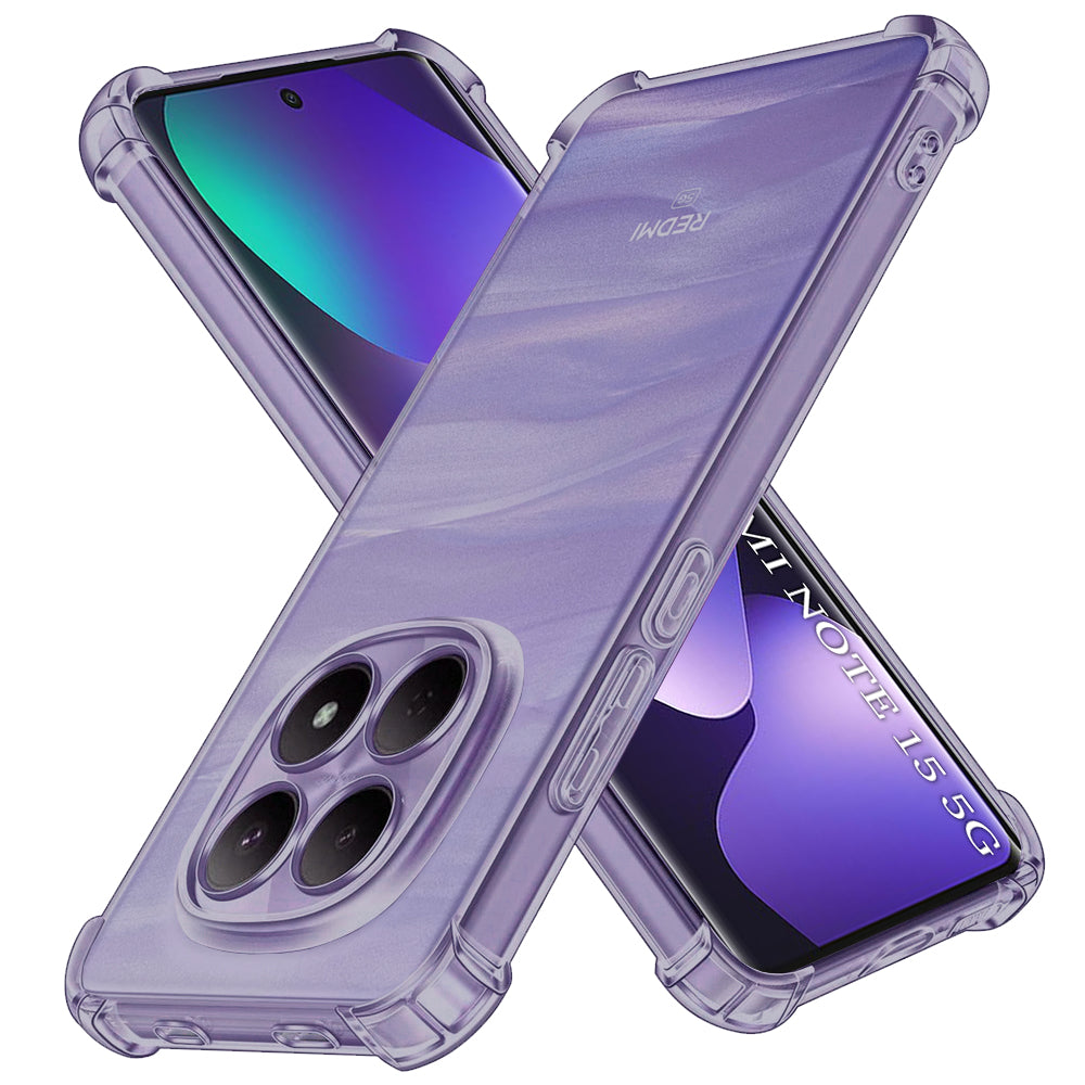 Puzdro pre Xiaomi Poco M8 / Redmi Note 15 5G / Note 15 4G, Techsuit, Shockproof Clear, Fumurie