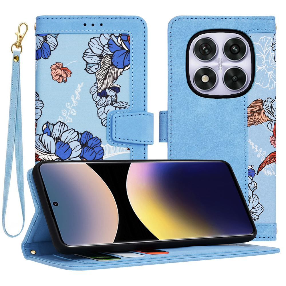 Puzdro pre Xiaomi Poco X7 / Note 14 Pro 5G, Techsuit, FlipCraft, Modrá