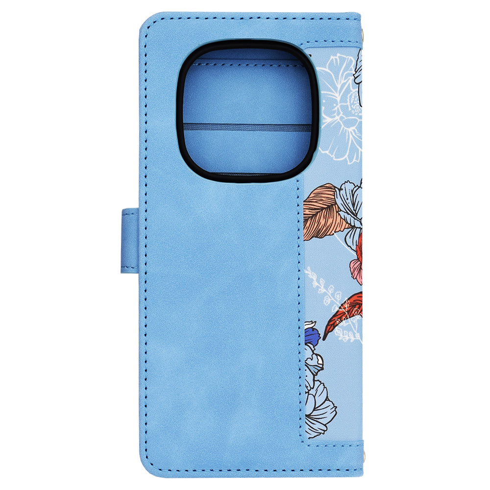 Puzdro pre Xiaomi Poco X7 / Note 14 Pro 5G, Techsuit, FlipCraft, Modrá