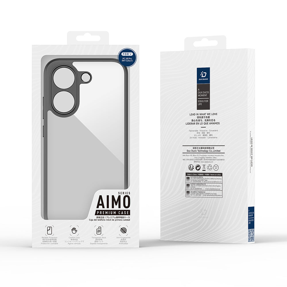 Puzdro pre Xiaomi Poco X8 Pro, DUX DUCIS, Aimo, Čierna
