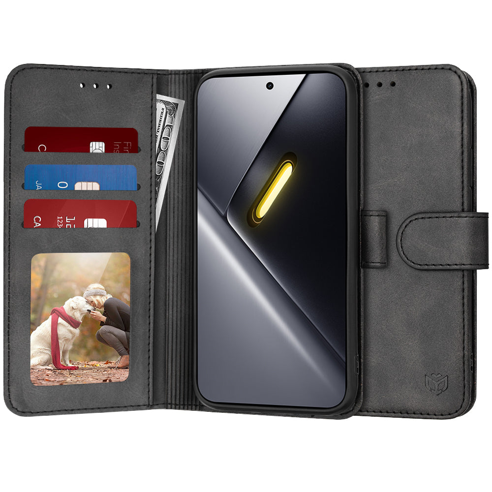 Puzdro pre Xiaomi Poco X8 Pro Max, Techsuit, Diary Book, Čierne