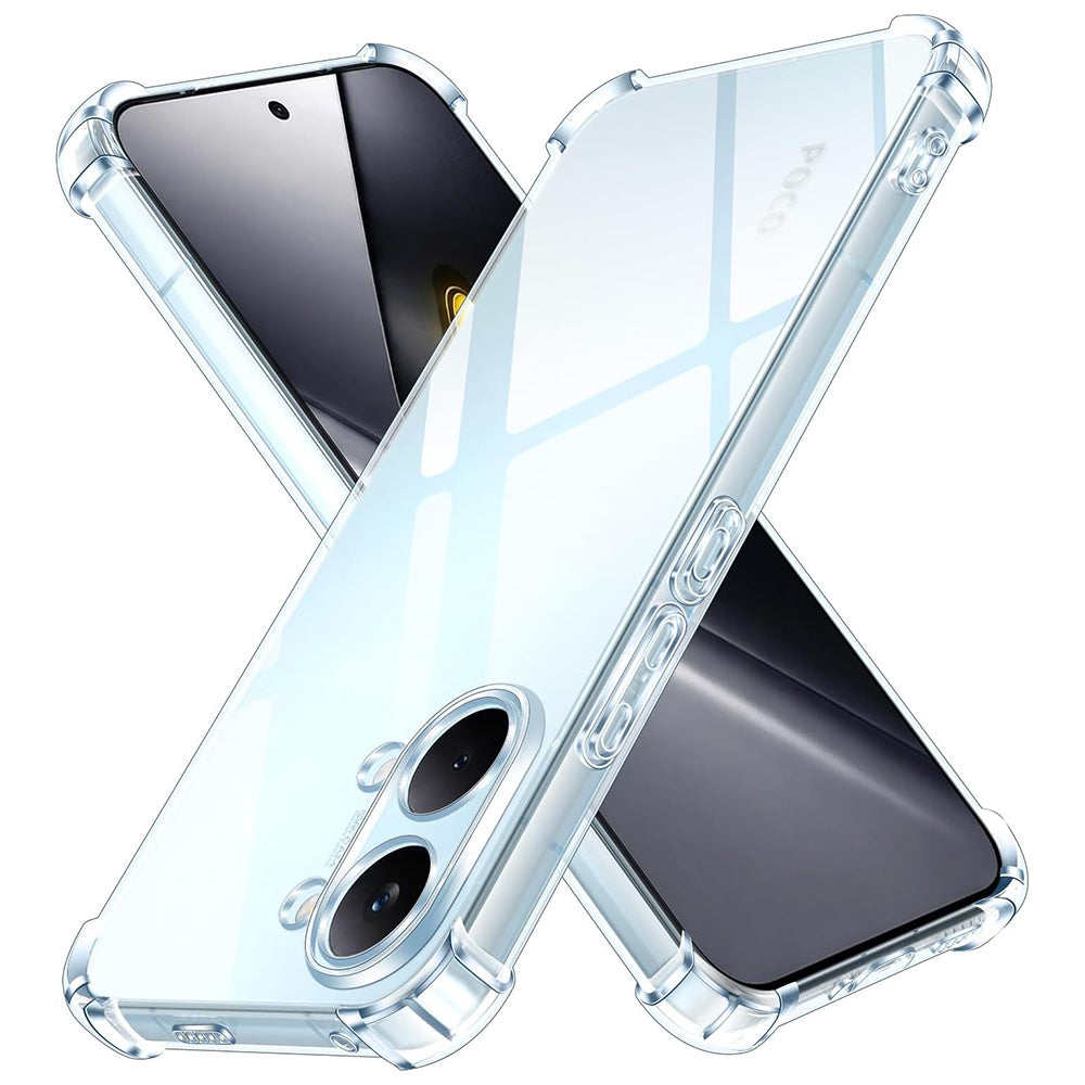 Puzdro pre Xiaomi Poco X8 Pro Max, Techsuit, Shockproof Clear, Transparentné