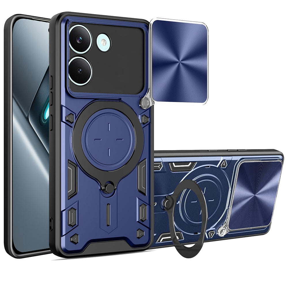 Puzdro pre Xiaomi Poco X8 Pro, Techsuit, CamGuard Pro, Modrá
