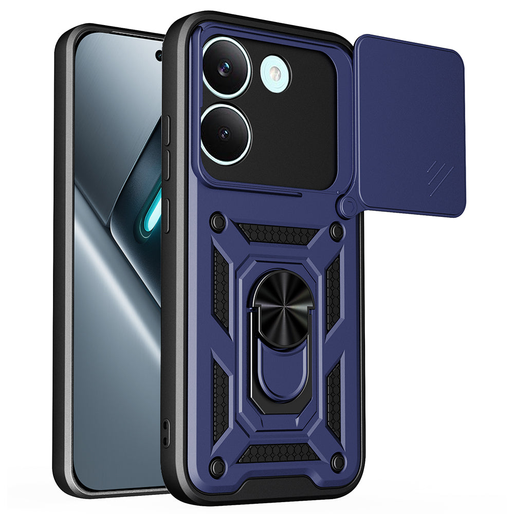 Puzdro pre Xiaomi Poco X8 Pro, Techsuit, CamShield, Modrá