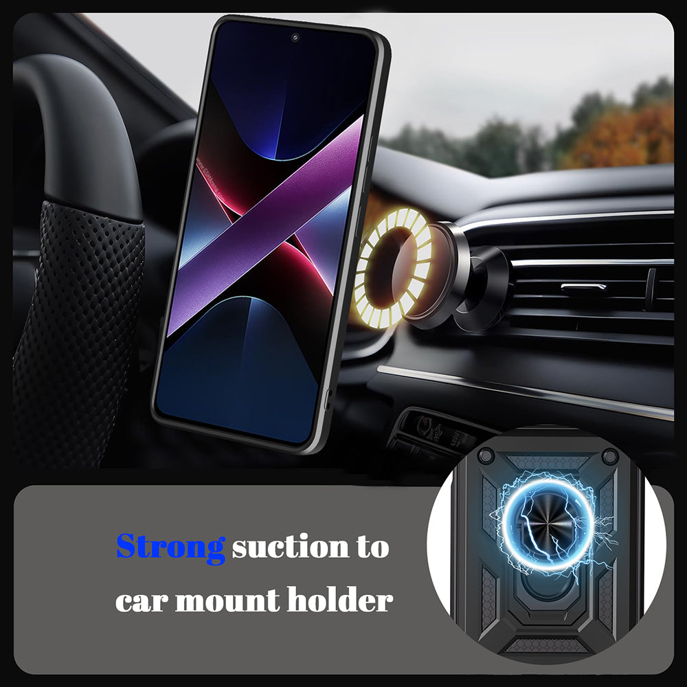 Puzdro pre Xiaomi Poco X8 Pro, Techsuit, CamShield, Modrá