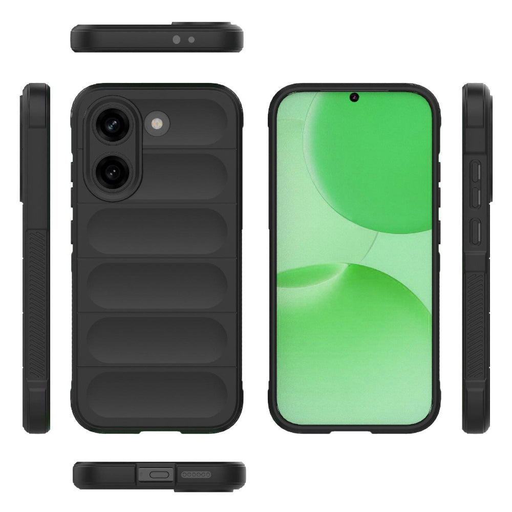 Puzdro pre Xiaomi Poco X8 Pro, Techsuit, Magic Shield, Čierne