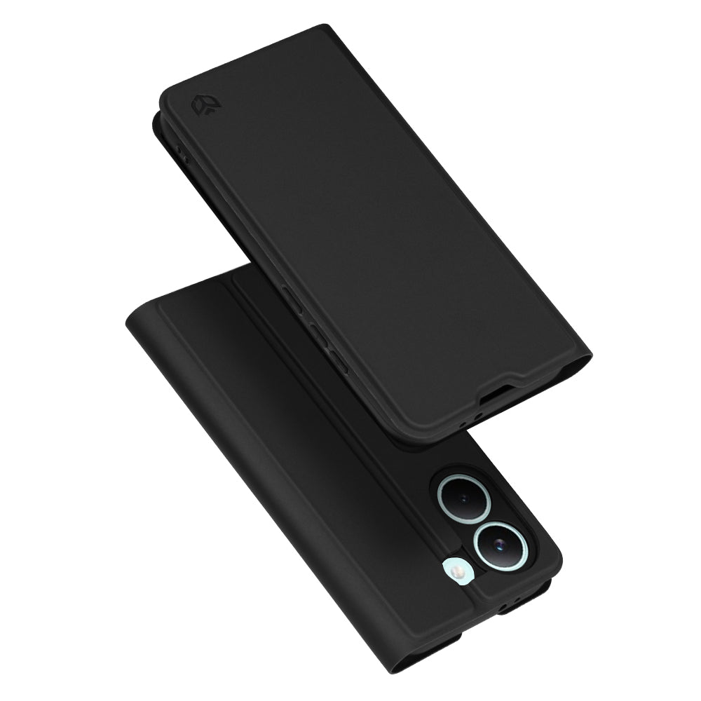 Puzdro pre Xiaomi Poco X8 Pro, Techsuit, Magskin Book, Čierne