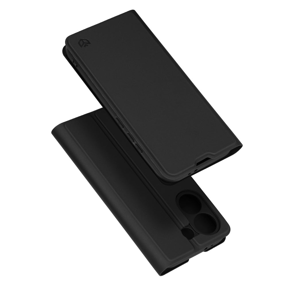 Puzdro pre Xiaomi Poco X8 Pro, Techsuit, Magskin Book, Čierne
