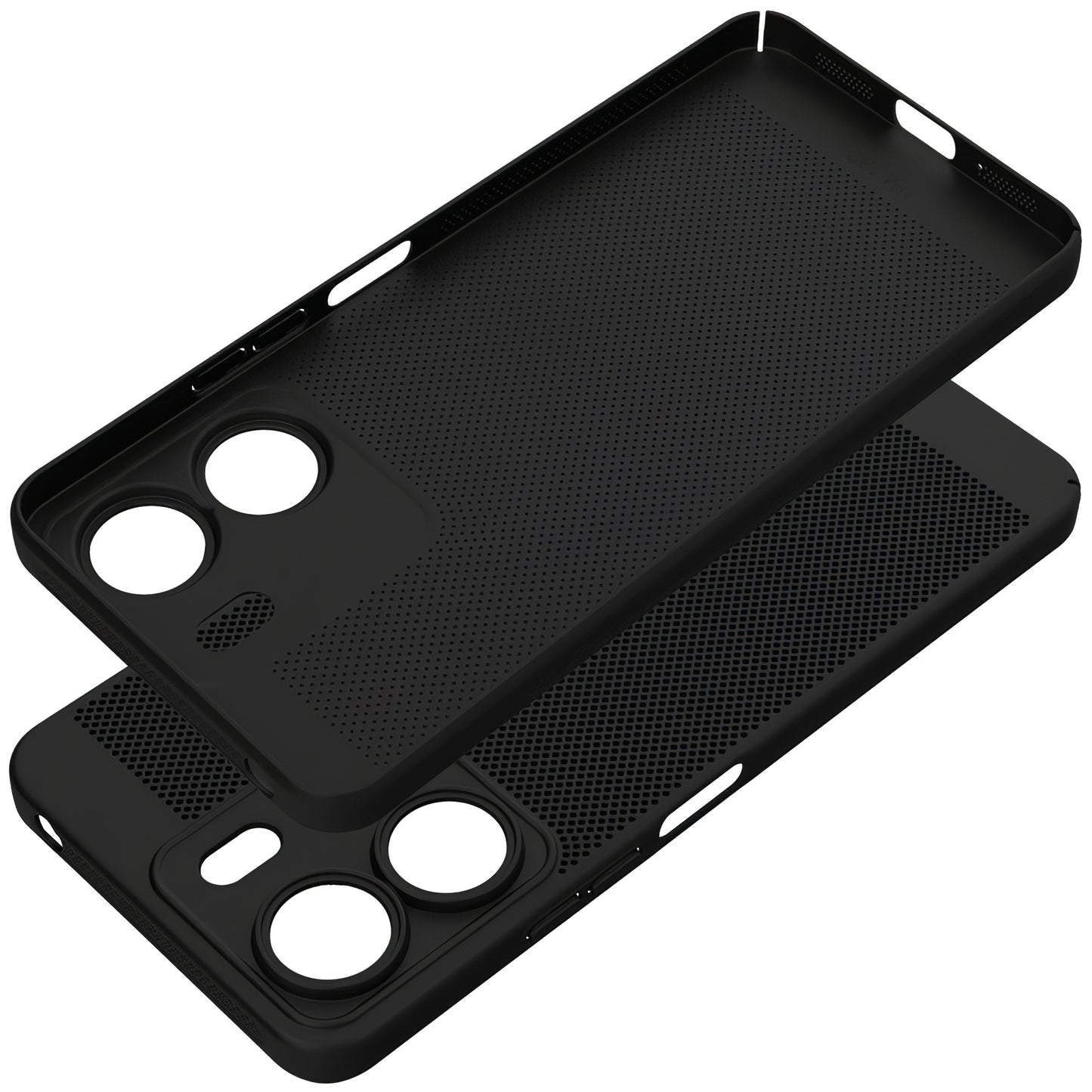 Puzdro pre Xiaomi Poco C65 / Redmi 13C, OEM, Breezy, čierne