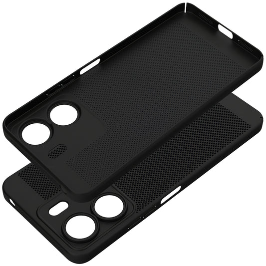 Puzdro pre Xiaomi Poco C65 / Redmi 13C, OEM, Breezy, čierne