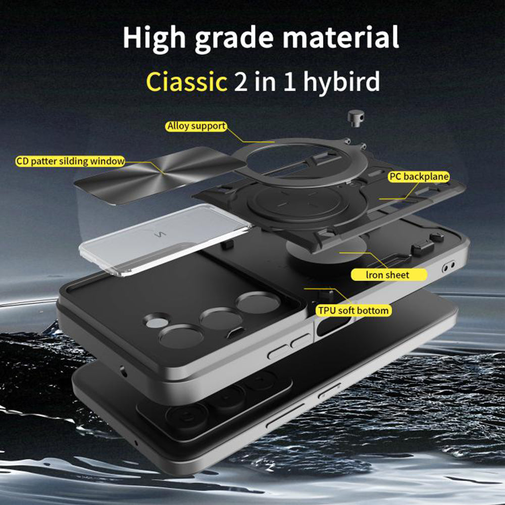 Puzdro pre Xiaomi Redmi 15 5G / 15 4G, Techsuit, CamGuard Pro, Fialové