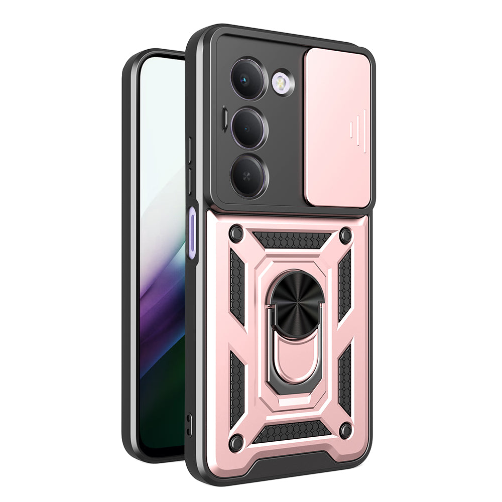 Puzdro pre Xiaomi Redmi 15 5G / 15 4G, Techsuit, CamShield, Ružové