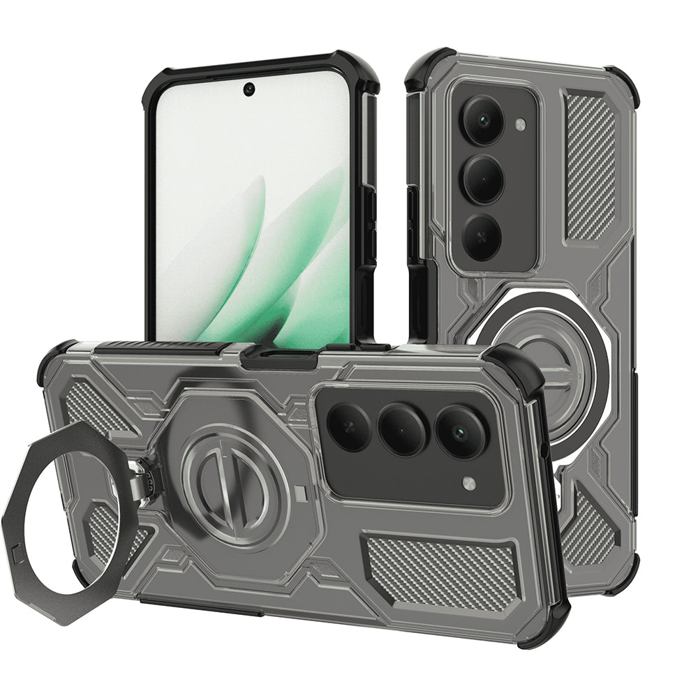 Puzdro pre Xiaomi Redmi 15 5G / 15 4G, Techsuit, Carbon Shield Pro, Dymové