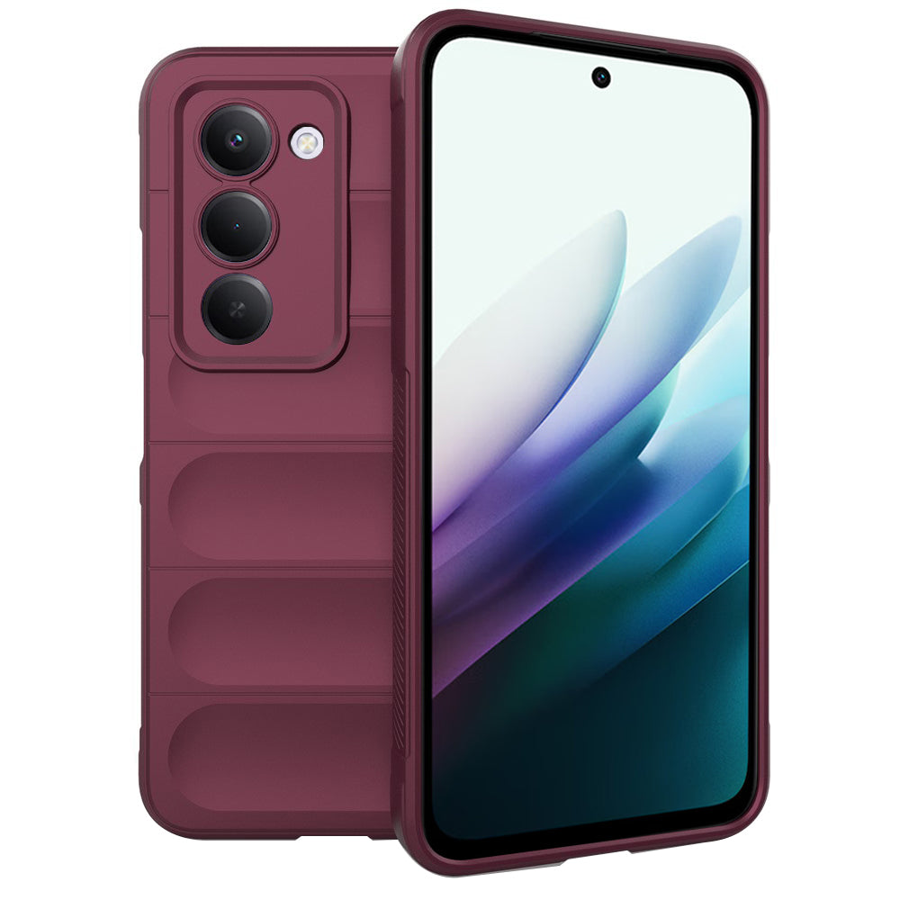 Puzdro pre Xiaomi Redmi 15 5G / 15 4G, Techsuit, Magic Shield, vínové