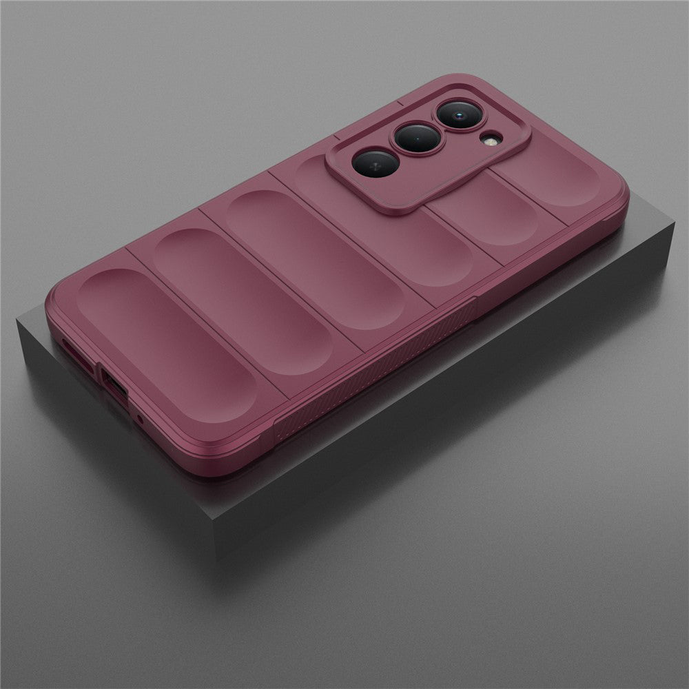Puzdro pre Xiaomi Redmi 15 5G / 15 4G, Techsuit, Magic Shield, vínové
