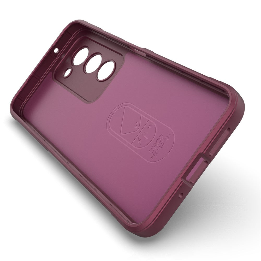 Puzdro pre Xiaomi Redmi 15 5G / 15 4G, Techsuit, Magic Shield, vínové