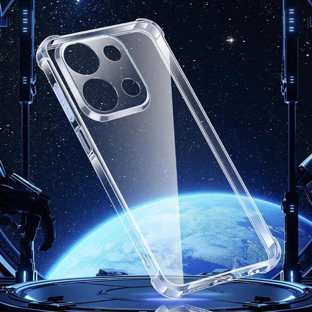 Obal na Xiaomi Redmi 15C 5G / 15C 4G, Techsuit, nárazuvzdorný priehľadný, transparentný