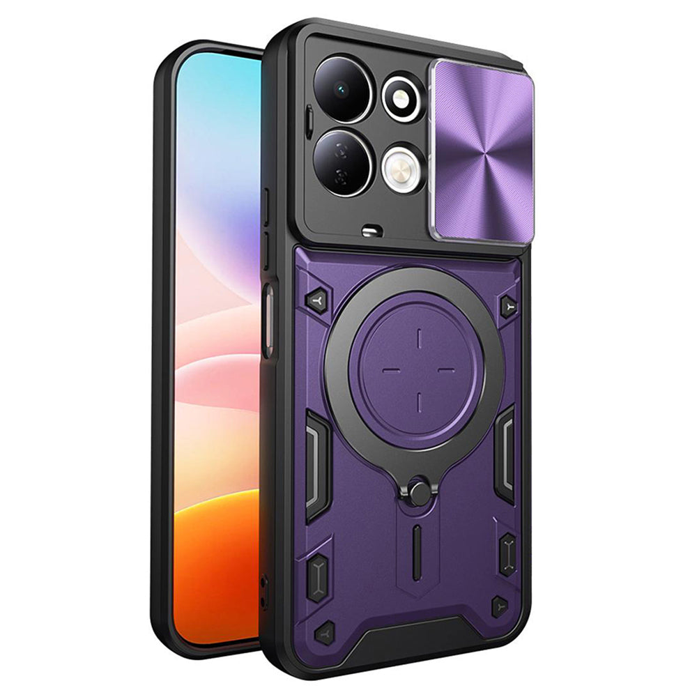 Puzdro pre Xiaomi Redmi 17 5G / 17 4G, Techsuit, CamGuard Pro, fialové