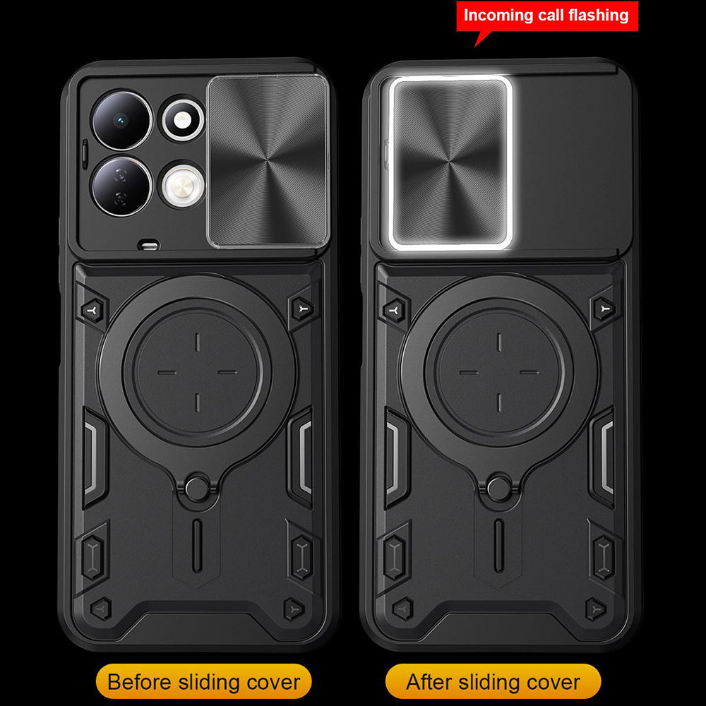 Puzdro pre Xiaomi Redmi 17 5G / 17 4G, Techsuit, CamGuard Pro, fialové