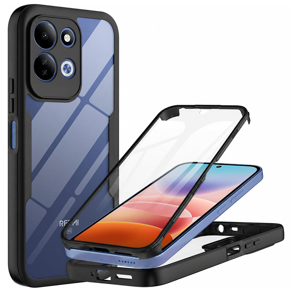 Case for Xiaomi Redmi 17 5G / 17 4G, Techsuit, ColorVerse 360, Black