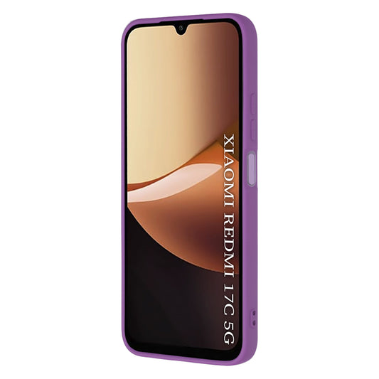 Puzdro pre Xiaomi Redmi 17C 5G, Techsuit, SoftFlex, fialové