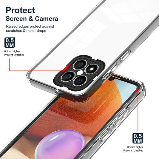 Puzdro pre Xiaomi Poco M6 / Redmi 13C 5G / Poco C65 / Redmi 13C, OEM, Enviro Hybrid, čierne