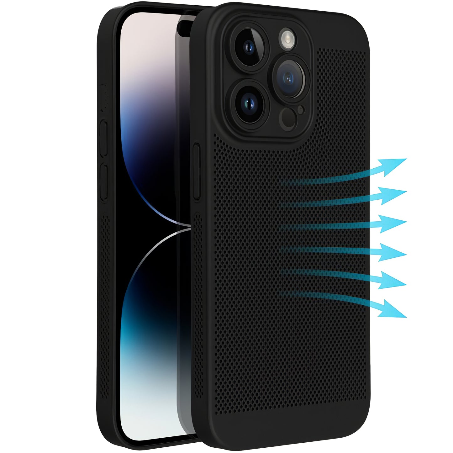 Puzdro pre Xiaomi Poco C65 / Redmi 13C, OEM, Breezy, čierne