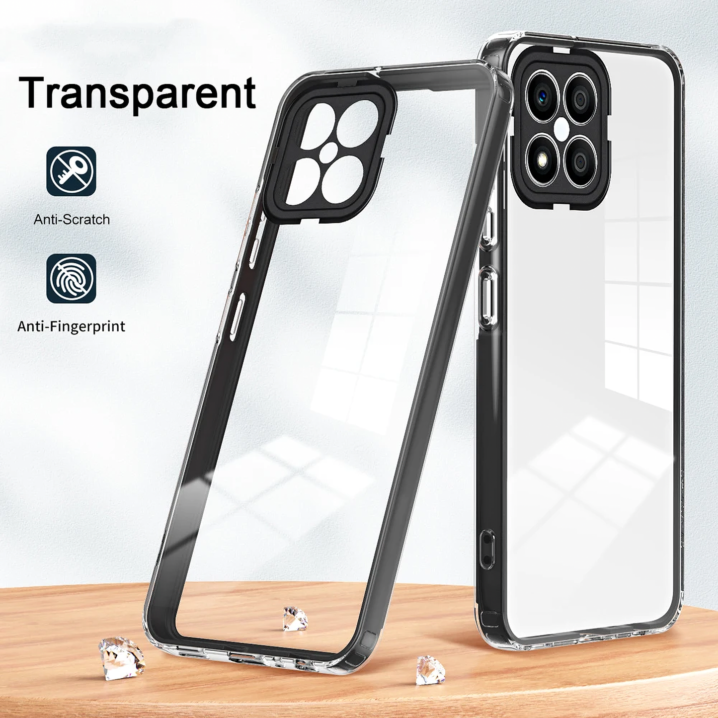 Puzdro pre Xiaomi Poco M6 / Redmi 13C 5G / Poco C65 / Redmi 13C, OEM, Enviro Hybrid, čierne