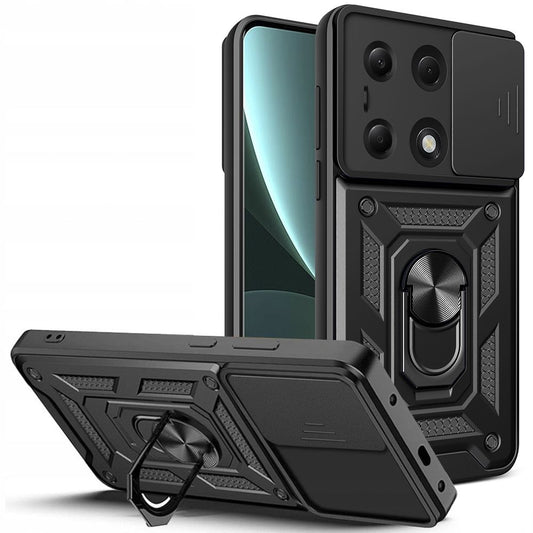 Puzdro pre Xiaomi Redmi Note 13 Pro 4G / M6 Pro, Tech-Protect, CamShield Pro, čierne